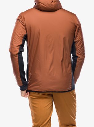 Kurtka ocieplana Mons Royale Arete Wool Insulation Hood - dark copper/black