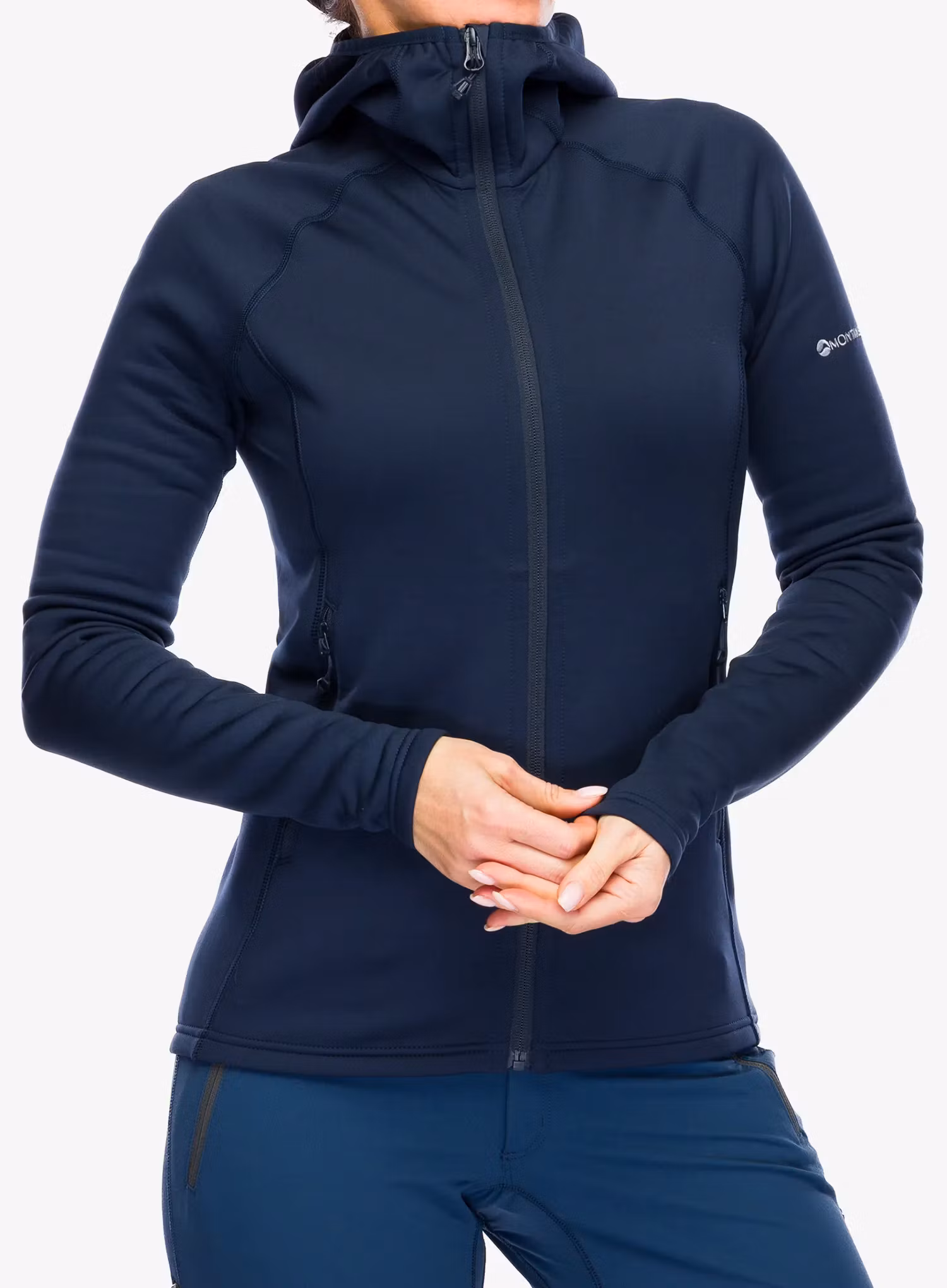 Bluza z kapturem damska Montane Fury Hoodie - eclipse blue