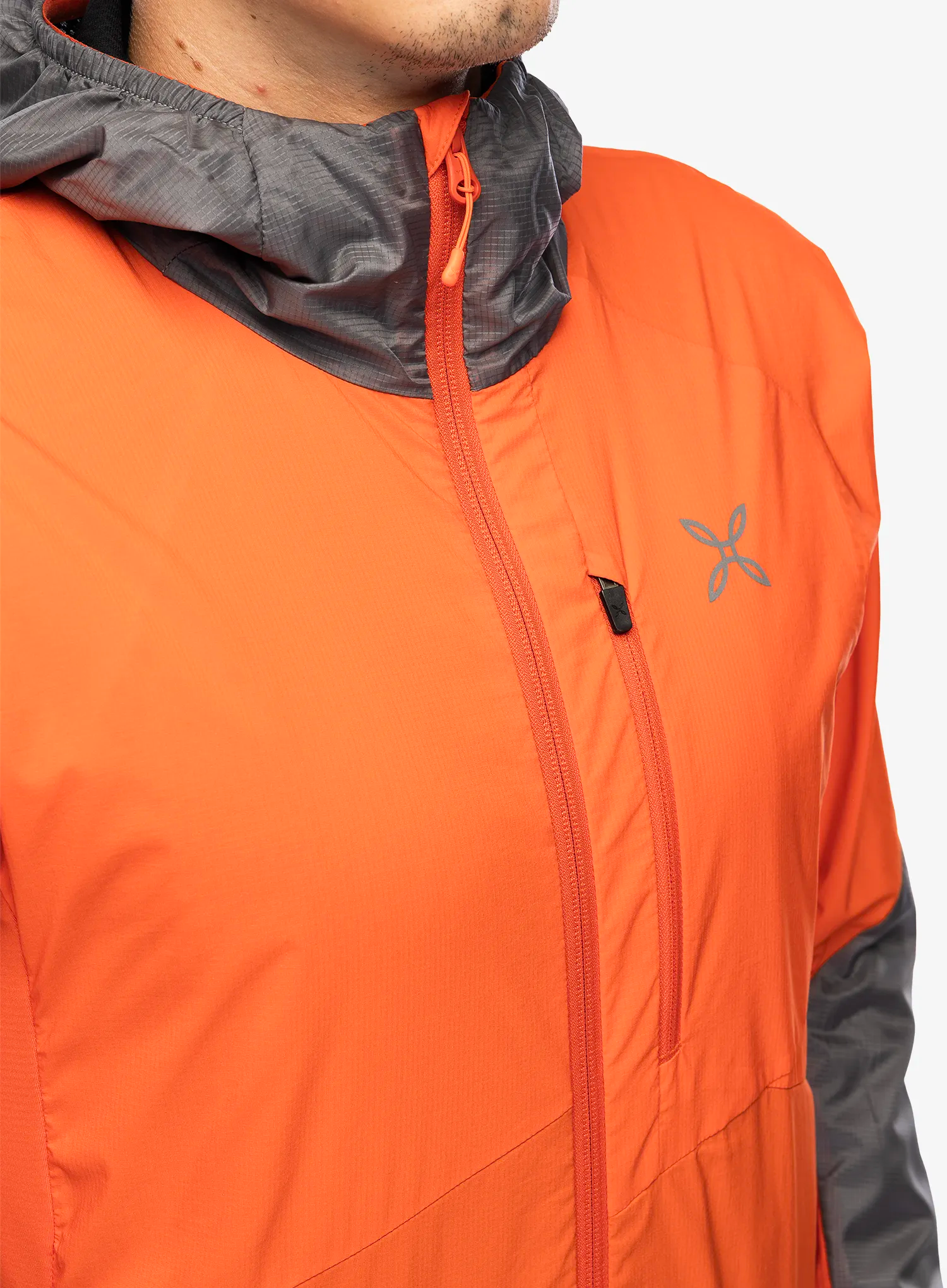 Kurtka softshell Montura Alpha Evo Jacket - orange/mid grey