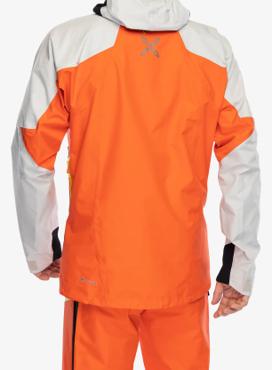 Kurtka GORE TEX Montura Cliff Jacket - orange/verde lime