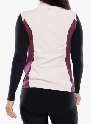 Kamizelka damska Montura Peak Vest - light rose/wine red