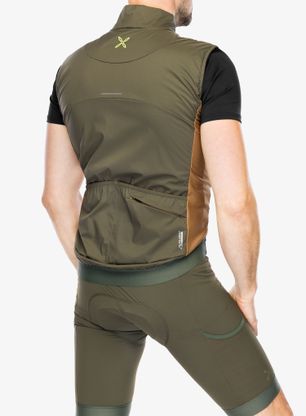 Kamizelka rowerowa Montura Rando Cycling Alpha Vest - sage green/camel