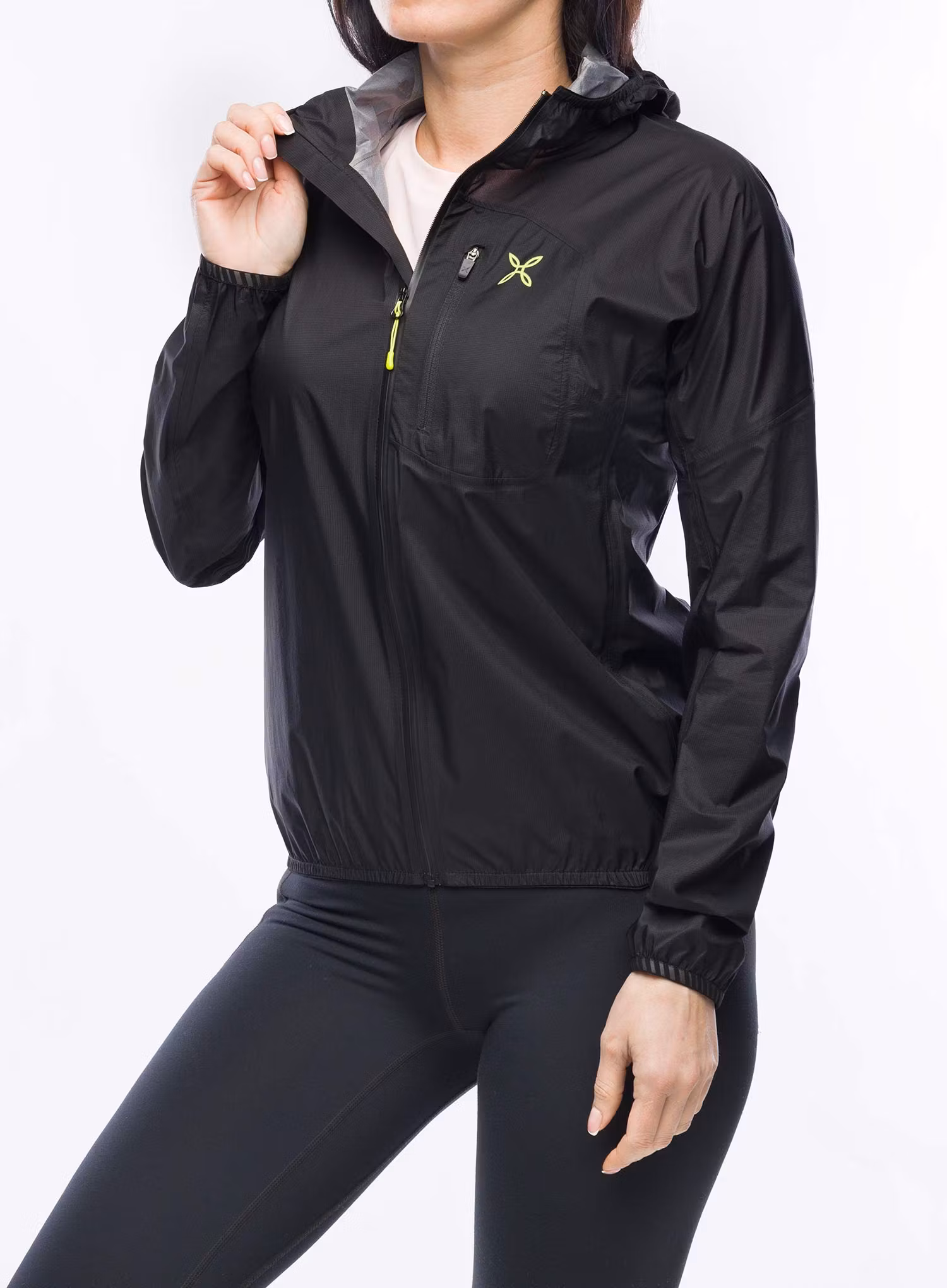 Kurtka do biegania damska Montura Shadow Jacket - black