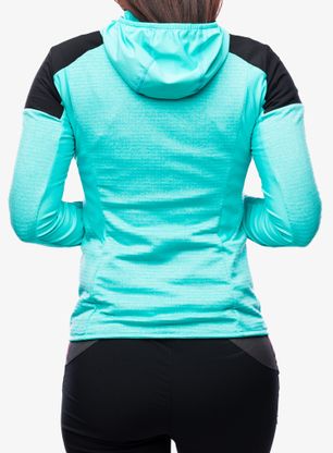 Bluza rozpinana damska Montura Thermalgrid Pro 2 Maglia - light blue