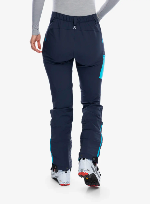 Spodnie skiturowe damskie Montura Trace Light Pants - graphite blue/turquoise