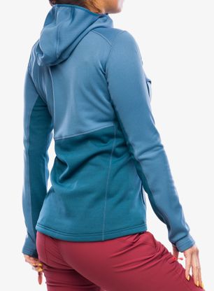 Bluza damska Mountain Equipment Durian Hooded Jacket - stellar blue/majolica blue