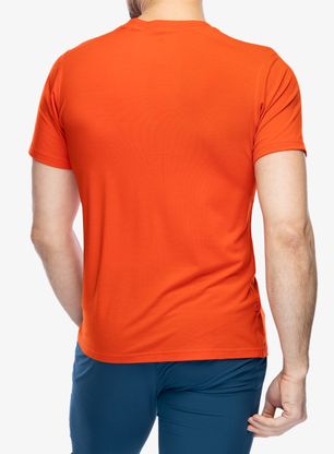 Koszulka treningowa Mountain Equipment Headpoint Alpinism Tee - cardinal orange