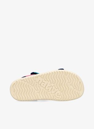 Sandały dziecięce Native Charley Sugarlite Block Child - dazzle morning/papaya/white