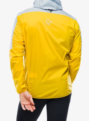 Kurtka wiatrówka Norrona Falketind Aero60 Hood - sulphur/blue fog