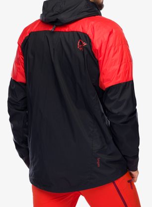 Kurtka hybrydowa Norrona Lyngen Aero80 Insulated Zip Hood - arednalin/caviar