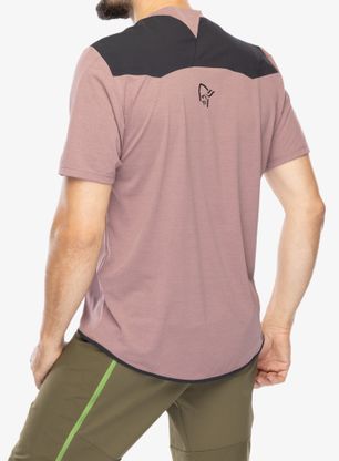 Koszulka rowerowa Norrona Skibotn Equaliser Tech T-Shirt - grape shake