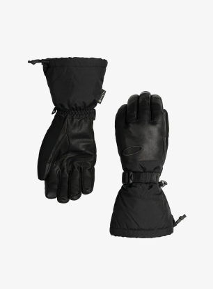 Rękawice w góry Oakley Ellipse Goatskin Gauntlet Gloves - blackout