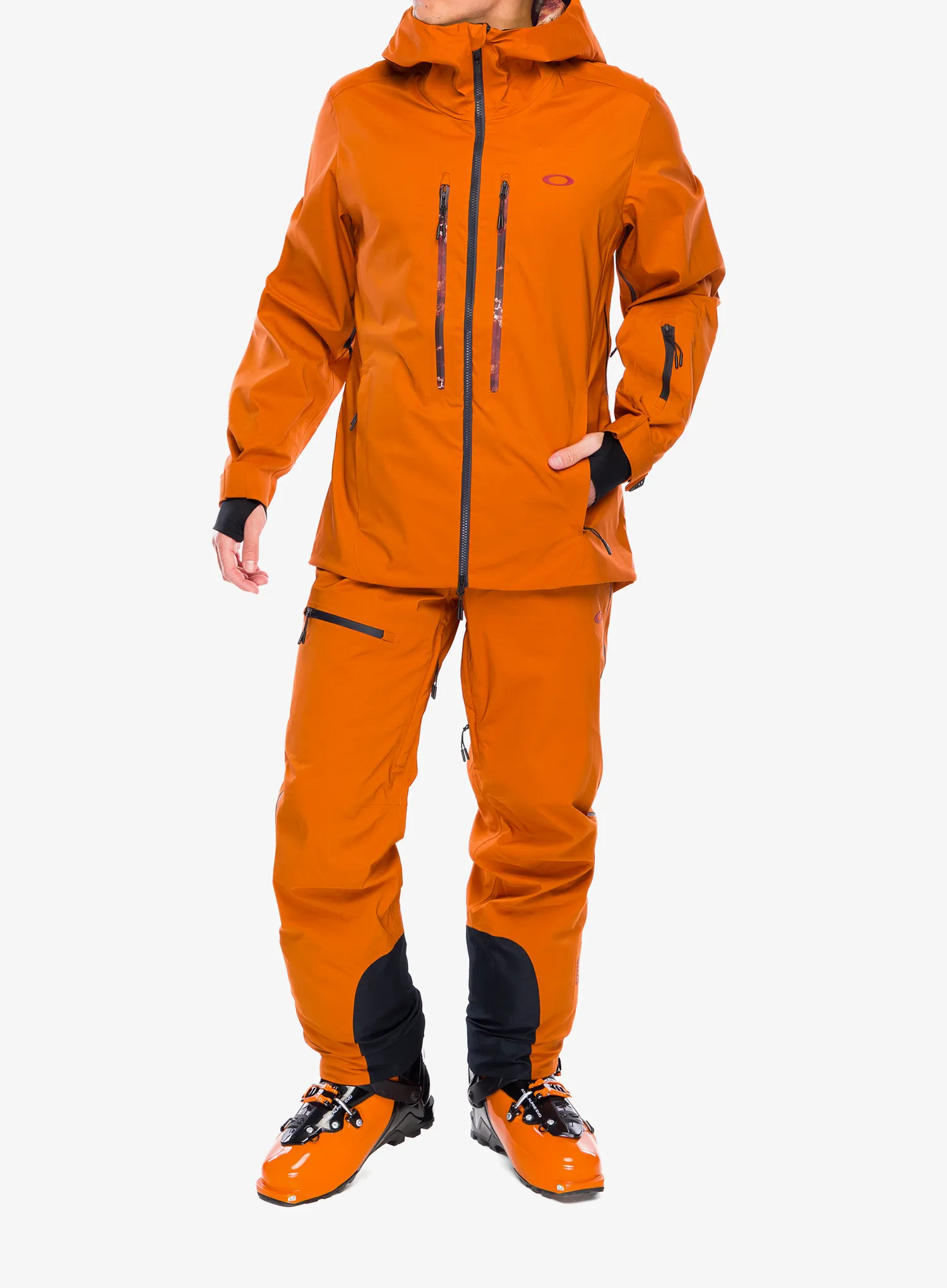 Kurtka narciarska Oakley TC Outpost RC Shell Jacket - ginger