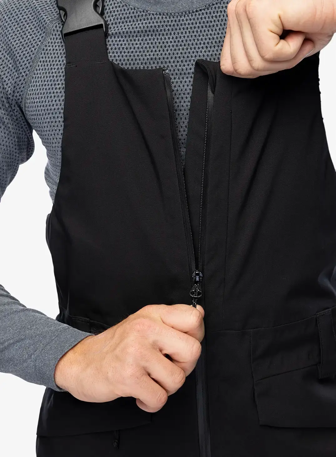 Spodnie narciarskie Oakley TNP Shell Bib - blackout