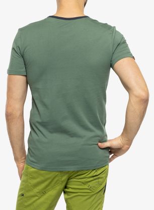 Koszulka bawełniana Ocun Classic T Organic Magic Bus - green duck