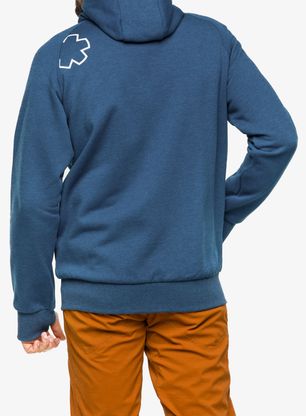 Bluza z kapturem Ocun Hoodie Zipper - blue opal/excalibur