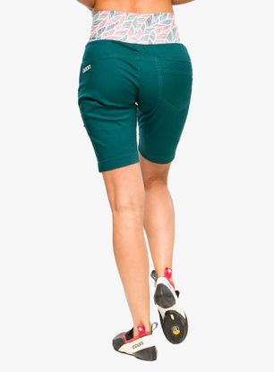 Spodenki wspinaczkowe damskie Ocun Sansa Shorts - green deep teal