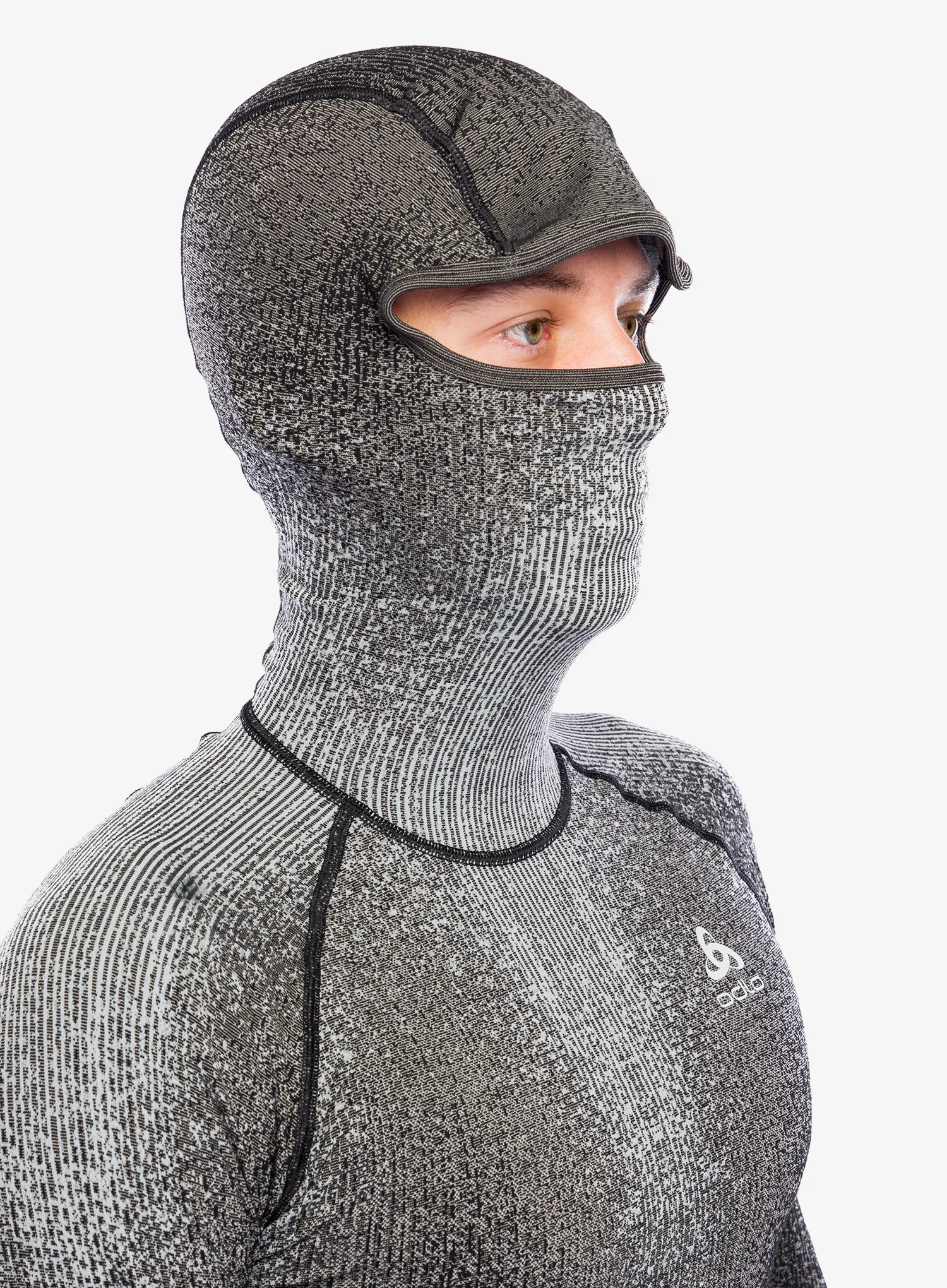 Bluza termoaktywna Odlo Blackcomb Eco BL Top Facemask LS – black