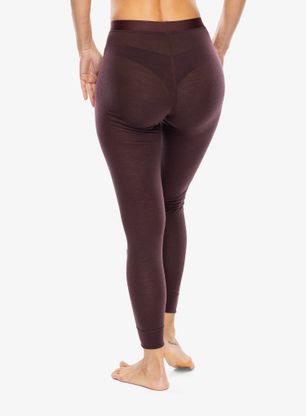 Getry termoaktywne damskie Odlo Merino 160 BL Bottom Long - fudge