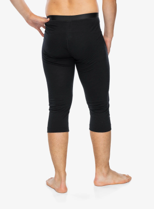 Legginsy termoaktywne Odlo Merino 200 BL Bottom 3/4 - black