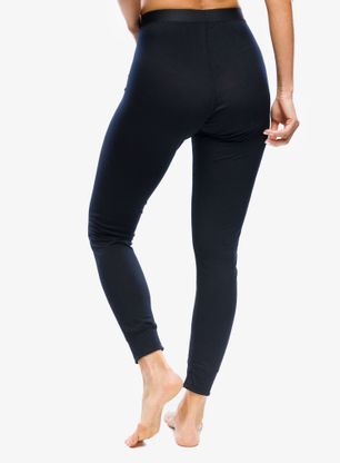 Legginsy termoaktywne damskie Odlo Merino 200 BL Bottom Long - black