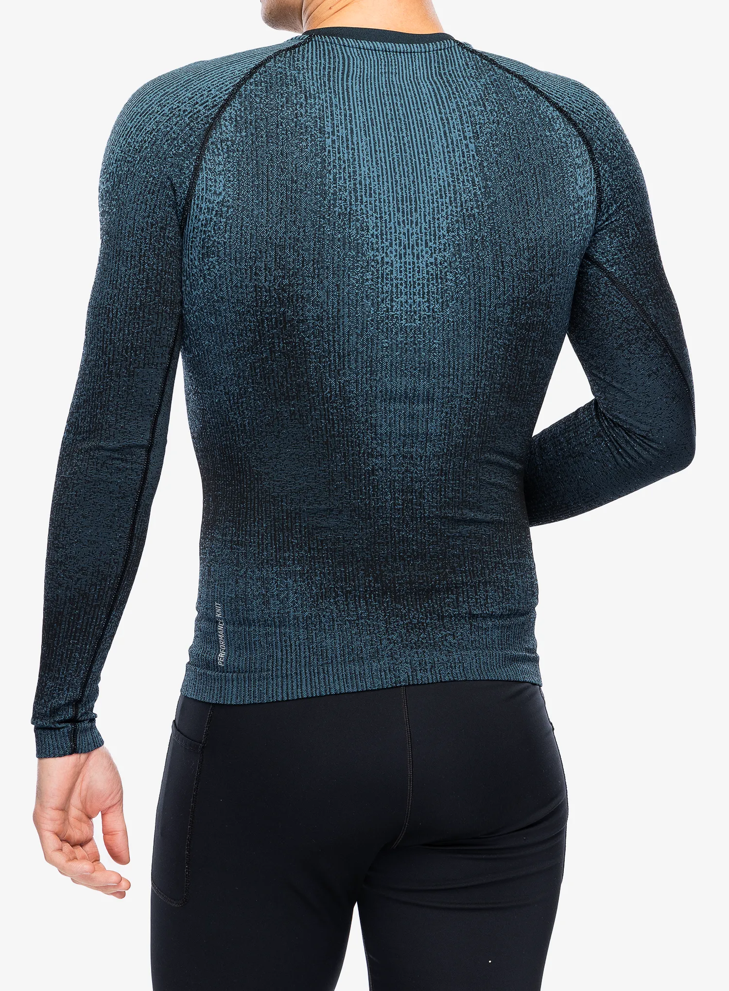 Bluza termoaktywna Odlo Performance Warm Blackcomb BL Top Crew Neck LS - provincial blue