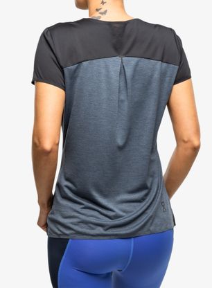 Koszulka szybkoschnąca damska On Performance-T - black/dark