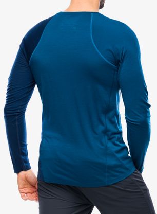 Koszulka z długim rękawem Ortovox 120 Cool Tec Fast Upward LS - deep ocean