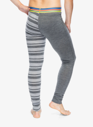 Legginsy termoaktywne Ortovox 185 Rock N Wool Long Pants - grey blend