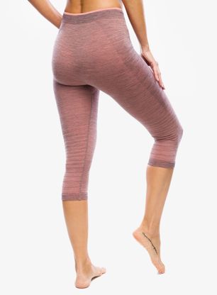 Legginsy termiczne damskie Ortovox 230 Competition Short Pants - bloom