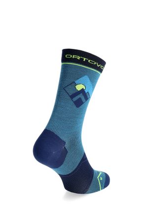 Skarpety męskie Ortovox Alpine Light Comp Mid Socks - mountain blue