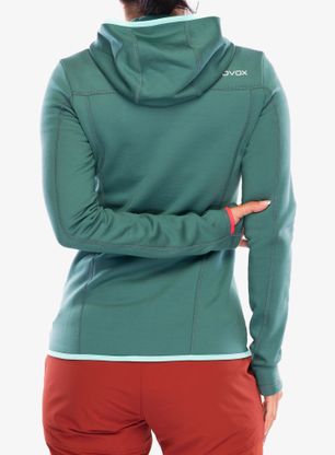 Bluza z zamkiem damska Ortovox Fleece Hoody - arctic grey