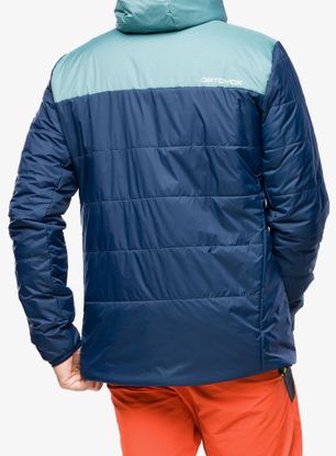 Kurtka na narty Ortovox Swisswool Zinal Jacket - deep ocean