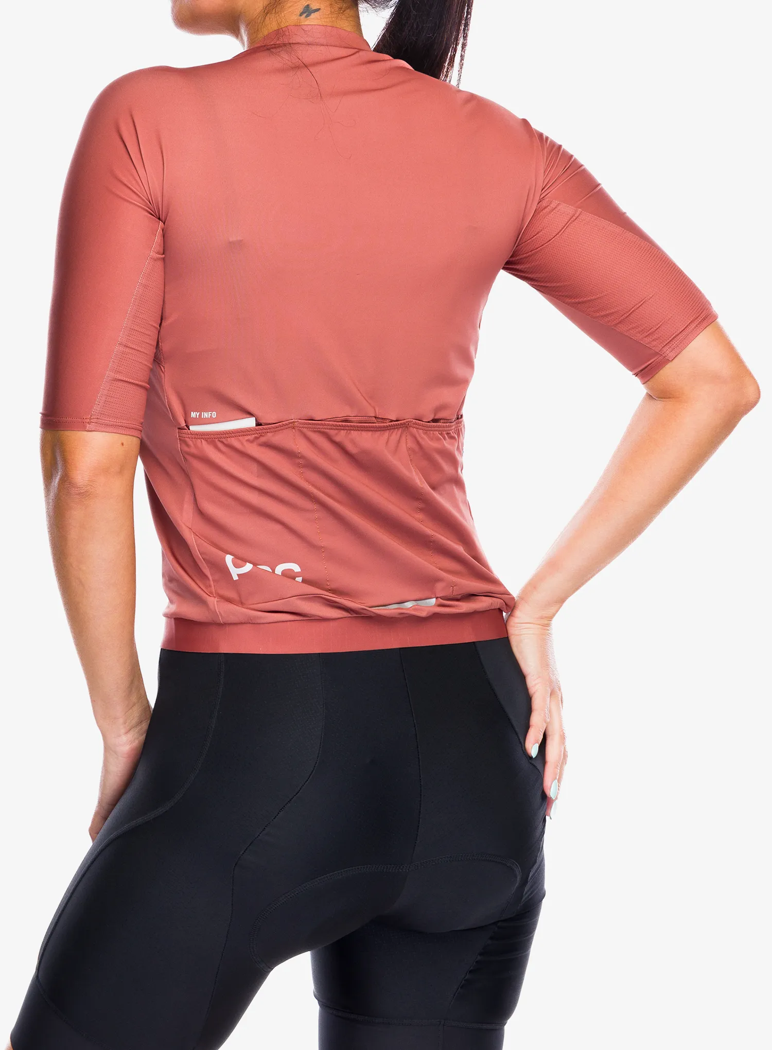 Koszulka rowerowa damska POC Pristine Jersey - himalayan salt