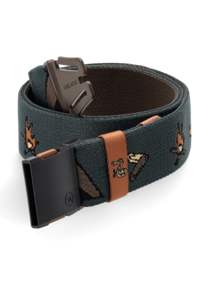 Pasek do spodni Arcade Get Outside - jalapeno/bay