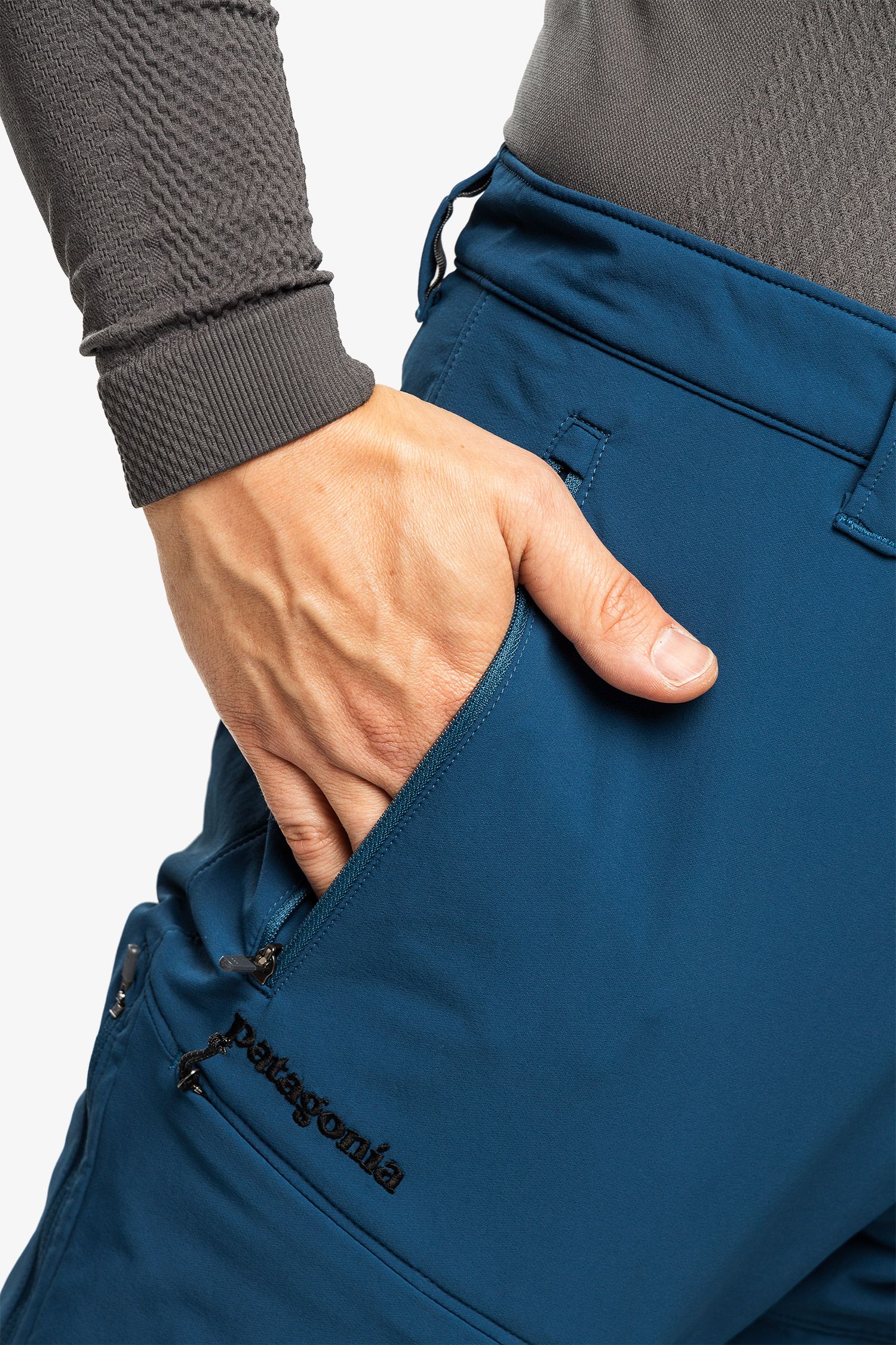 Spodnie Patagonia Alpine Guide Pants - lagom blue