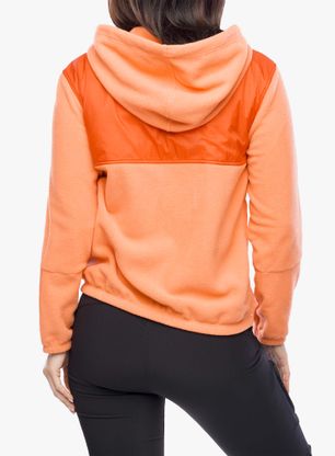 Bluza damska z kapturem Patagonia Microdini - coho coral