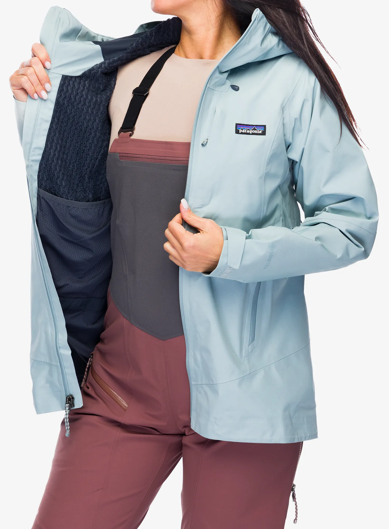 Kurtka narciarska Patagonia Storm Shift Jacket - thermal blue