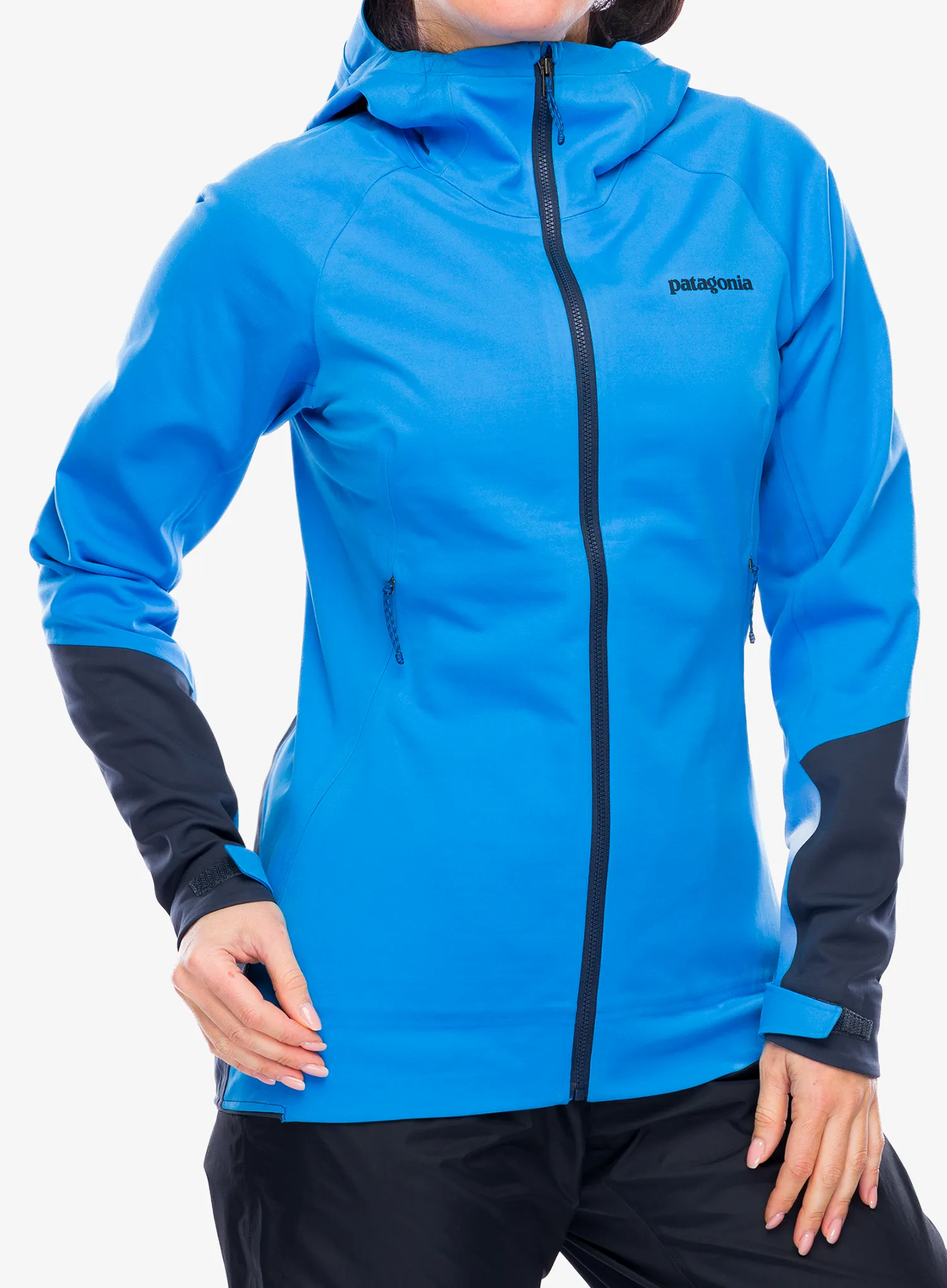 Kurtka w góry damska Patagonia Upstride Jacket - vessel blue