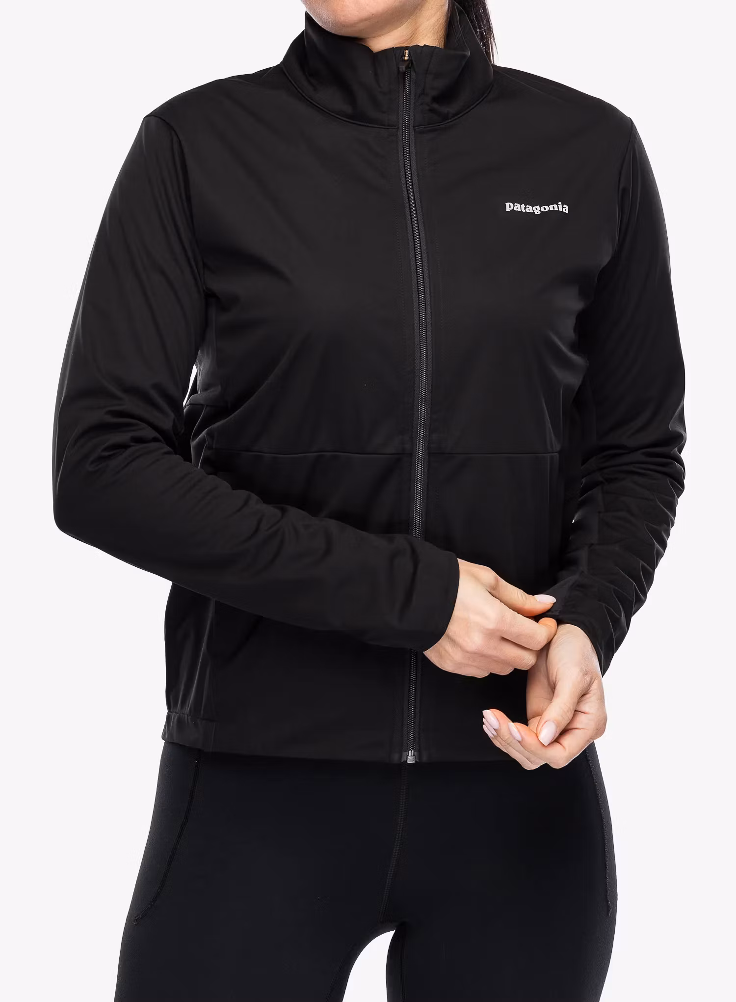Kurtka do biegania damska Patagonia Wind Shield Jacket - black