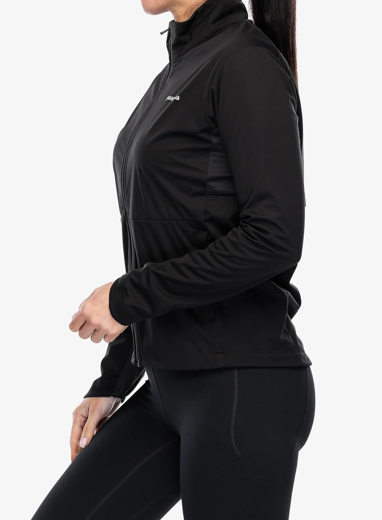Kurtka do biegania damska Patagonia Wind Shield Jacket - black