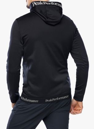 Bluza z kapturem Peak Perfomance Rider Tech Zip Hood - black