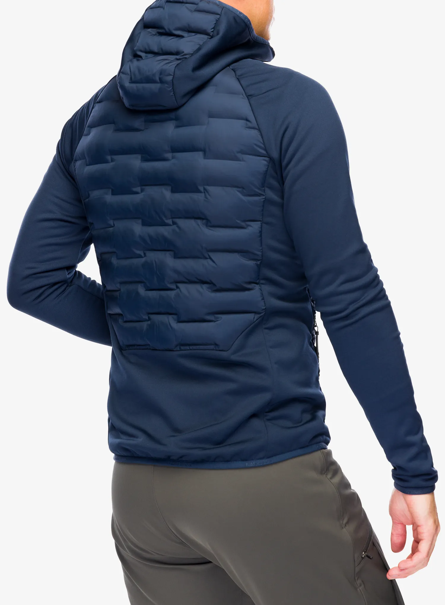 Kurtka Peak Performance Argon Hybrid Hood - blue shadow