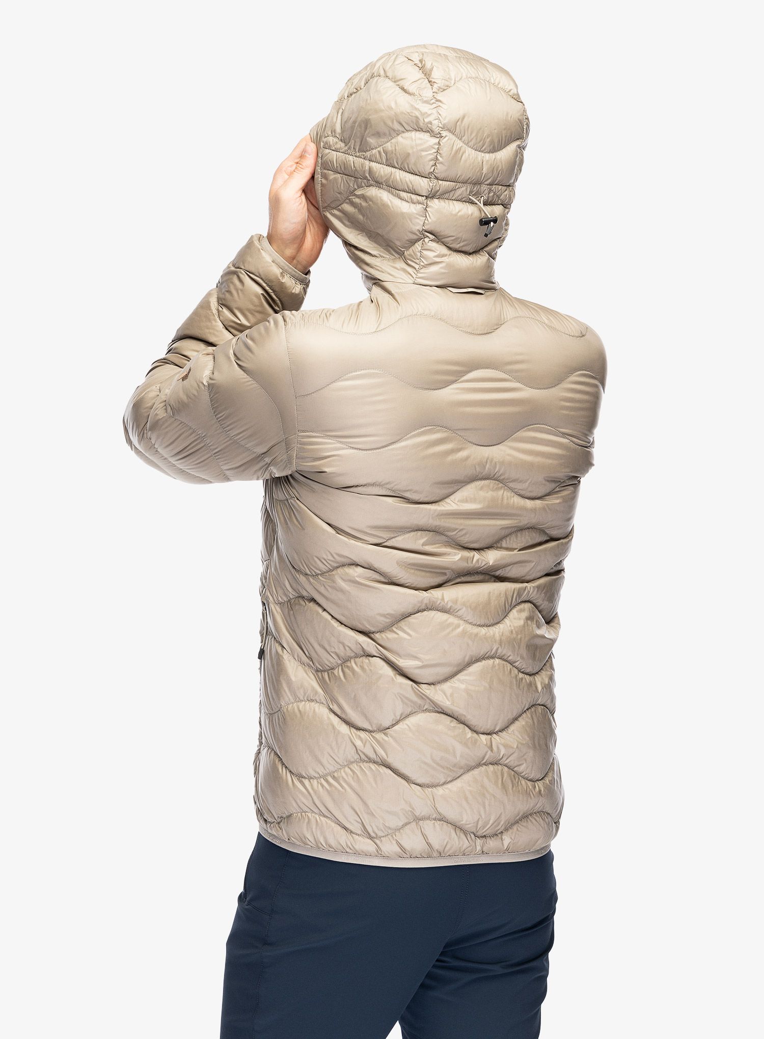 Kurtka puchowa Peak Performance Helium Down Hood Jacket - avid beige