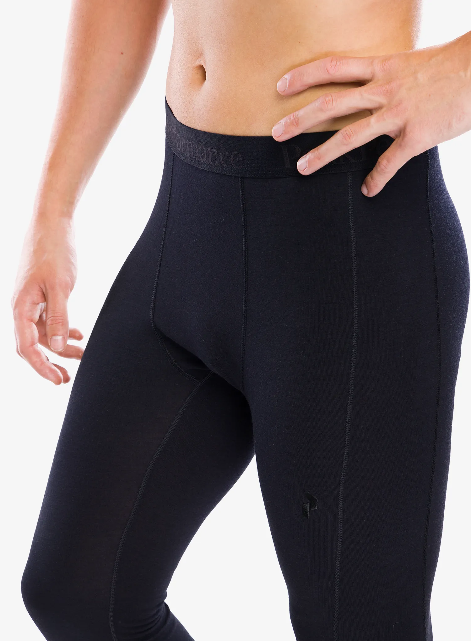 Legginsy termoaktywne Peak Performance Magic Long John - blk/blk