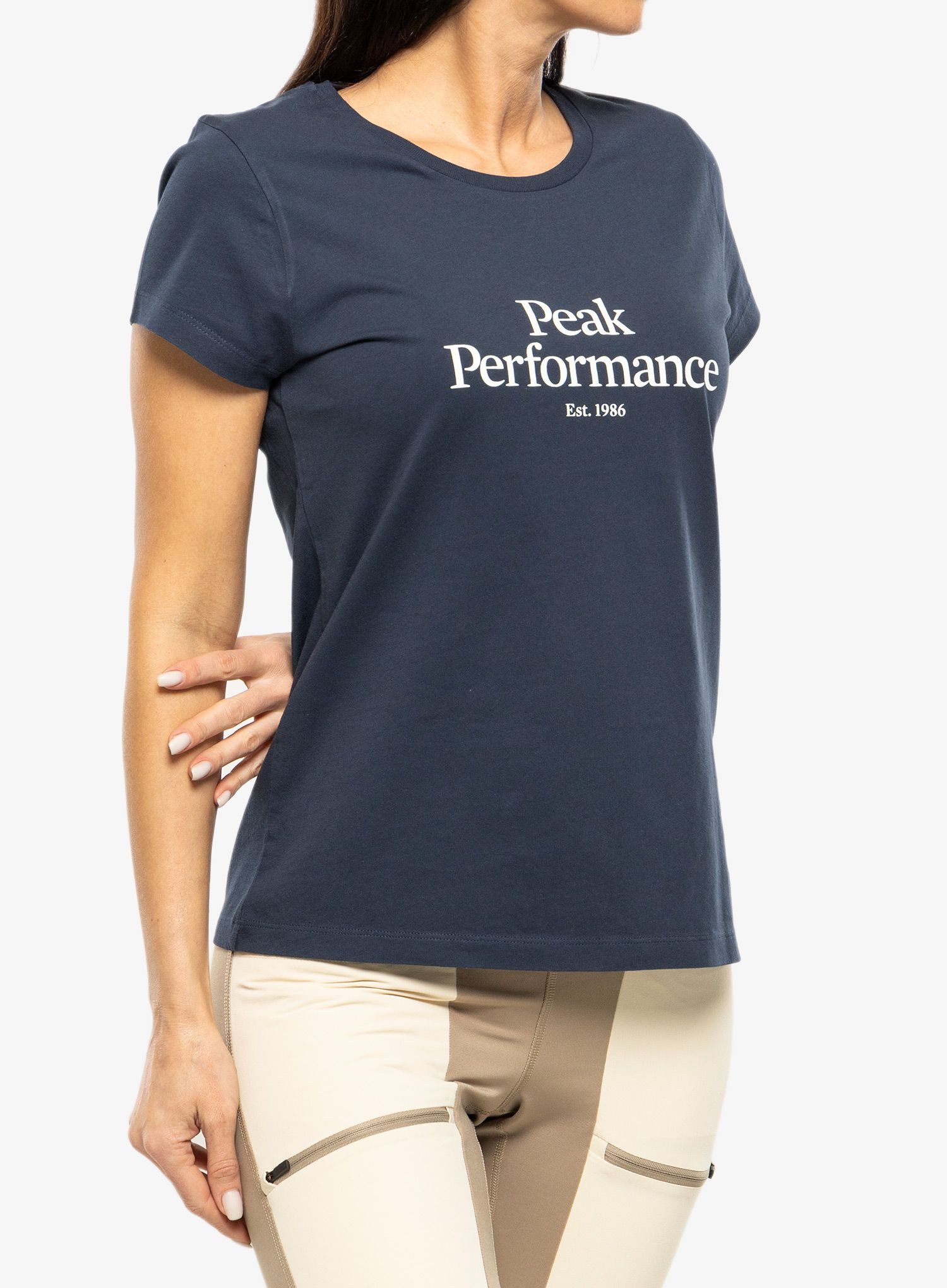 Koszulka damska Peak Performance Original Tee - blue shadow
