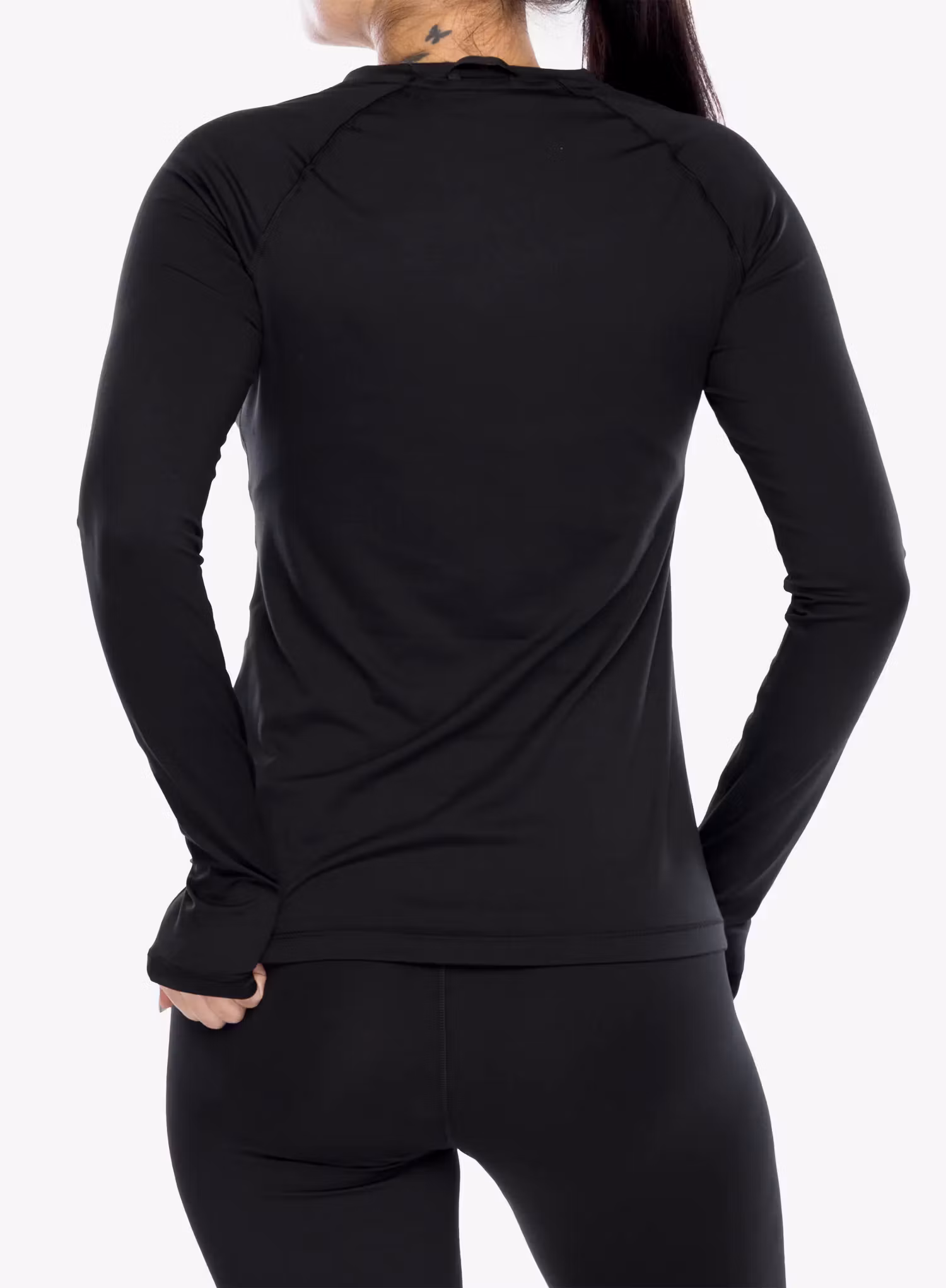 Bluza termoaktywna damska Peak Performance Spirit Crew - blk