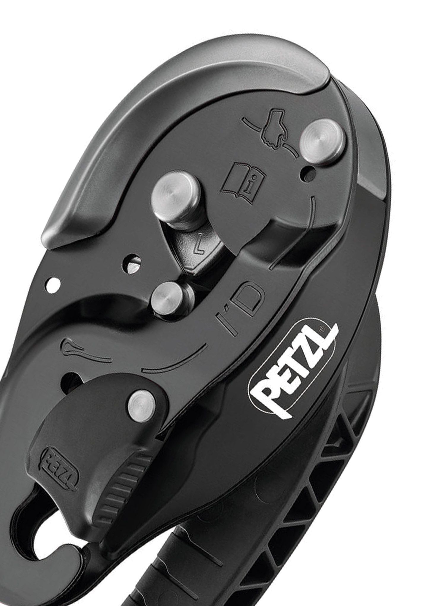 Przyrząd zjazdowy Petzl I'D L - black