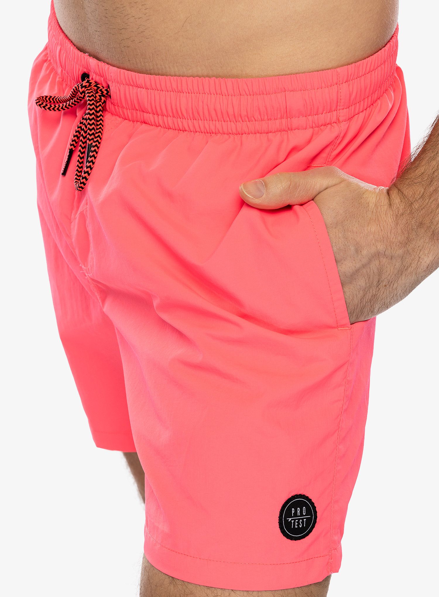 Spodenki Protest Faster Swim Short - fluor pink