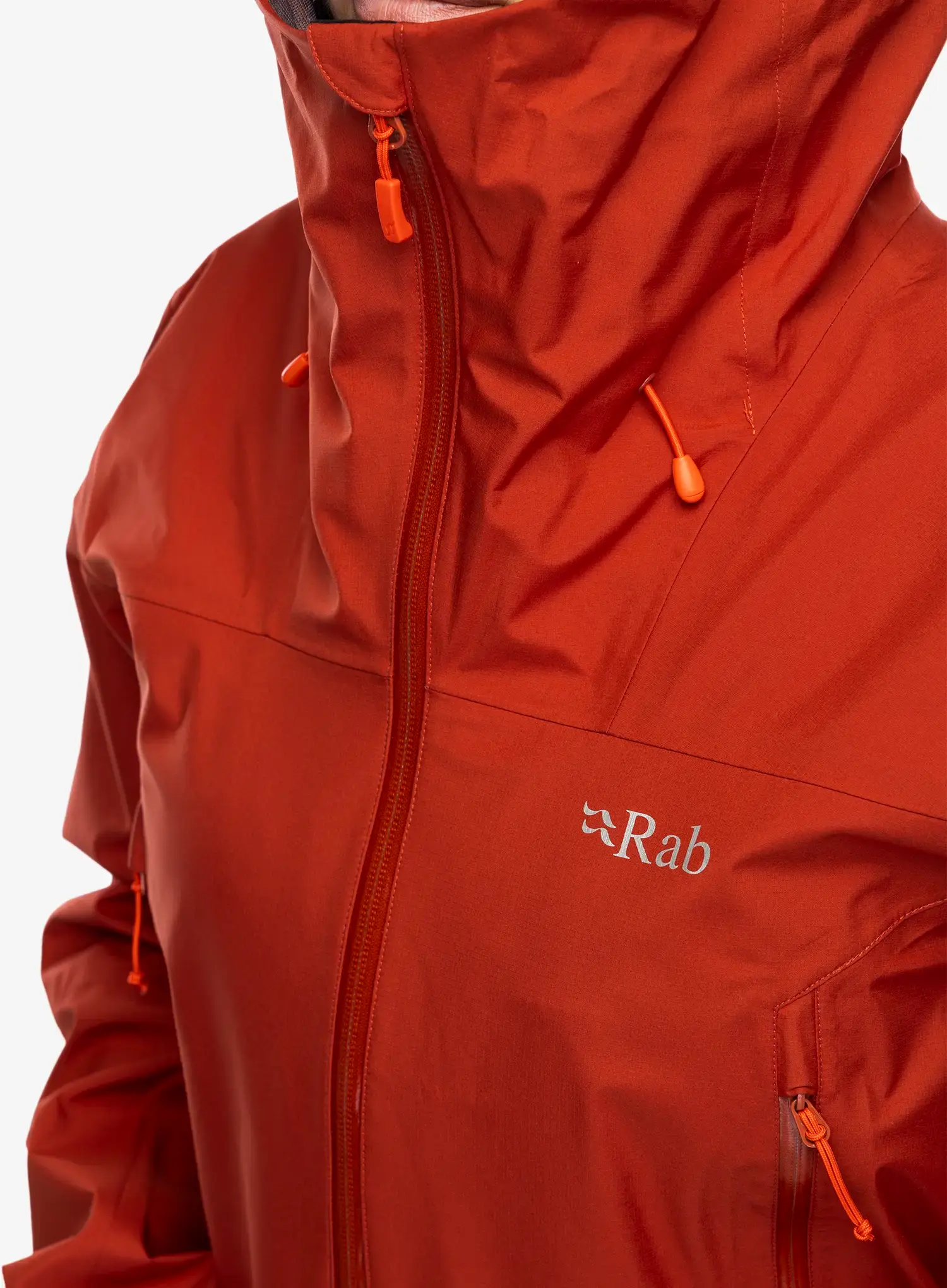 Kurtka z membraną damska Rab Arc Eco Jacket - tuscan red